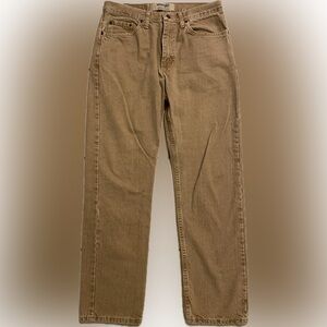 Wrangler Authentics Pants, color tan, size 32x32